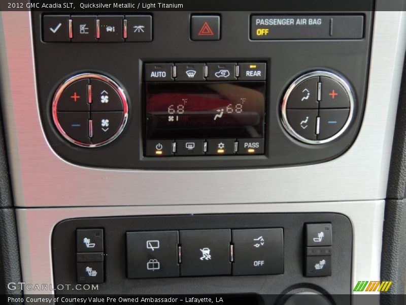 Quicksilver Metallic / Light Titanium 2012 GMC Acadia SLT
