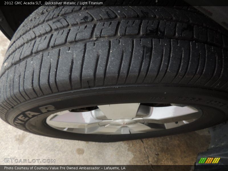 Quicksilver Metallic / Light Titanium 2012 GMC Acadia SLT