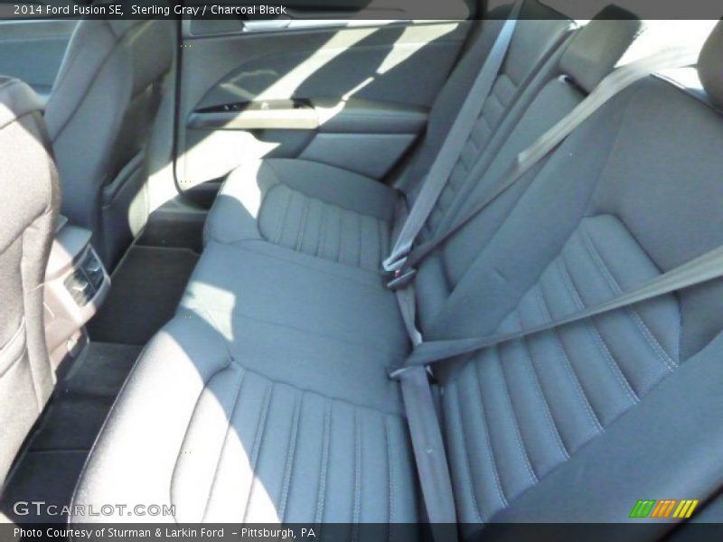 Sterling Gray / Charcoal Black 2014 Ford Fusion SE