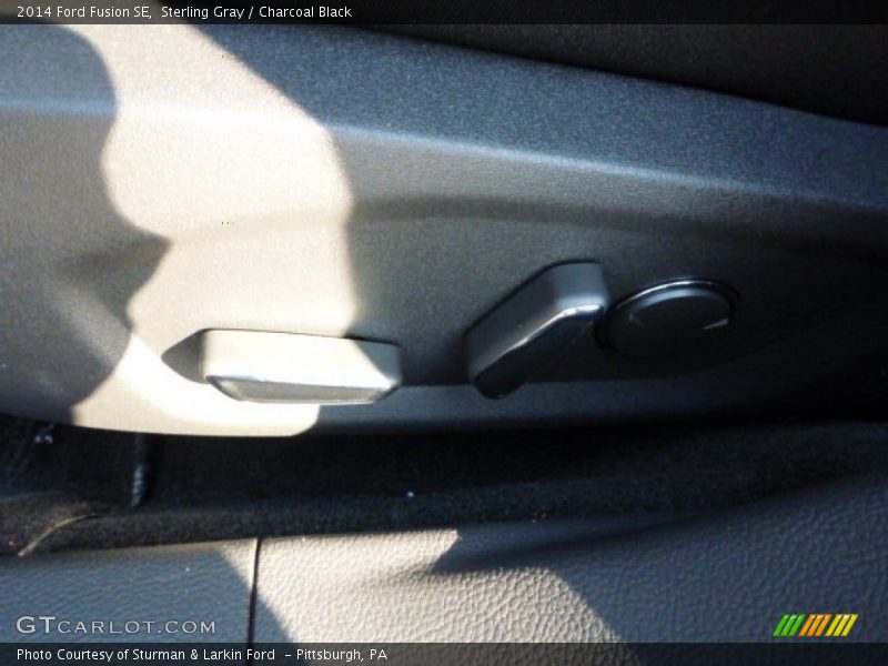 Sterling Gray / Charcoal Black 2014 Ford Fusion SE