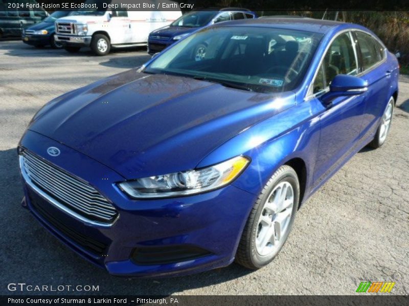 Front 3/4 View of 2014 Fusion SE EcoBoost