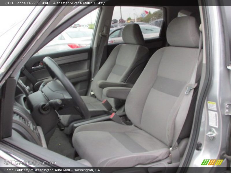 Alabaster Silver Metallic / Gray 2011 Honda CR-V SE 4WD