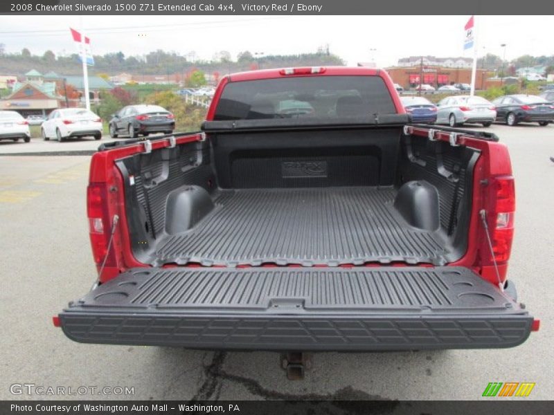 Victory Red / Ebony 2008 Chevrolet Silverado 1500 Z71 Extended Cab 4x4