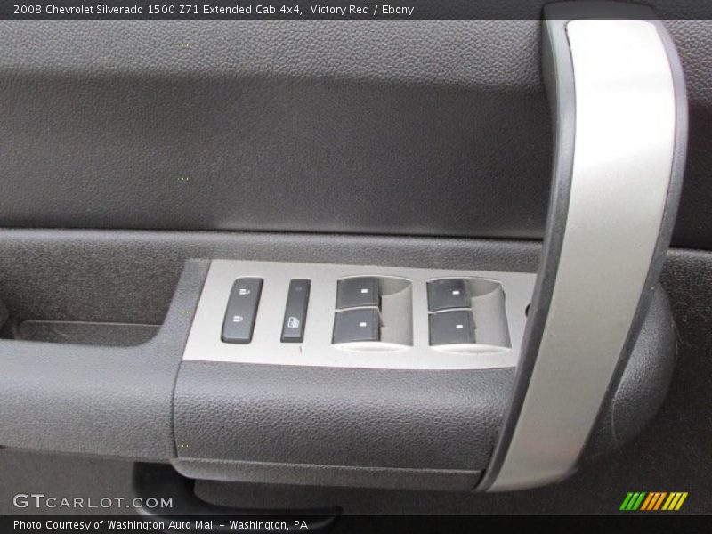 Victory Red / Ebony 2008 Chevrolet Silverado 1500 Z71 Extended Cab 4x4