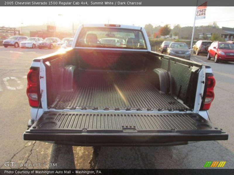 Summit White / Dark Charcoal 2005 Chevrolet Silverado 1500 Regular Cab 4x4