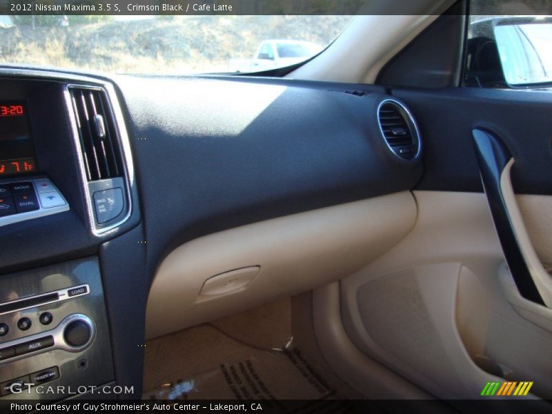 Crimson Black / Cafe Latte 2012 Nissan Maxima 3.5 S