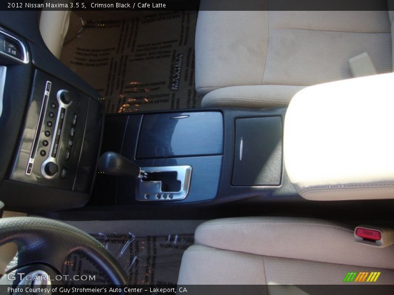 Crimson Black / Cafe Latte 2012 Nissan Maxima 3.5 S