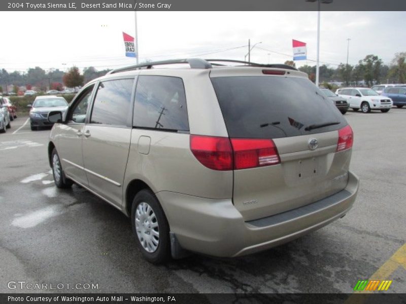 Desert Sand Mica / Stone Gray 2004 Toyota Sienna LE