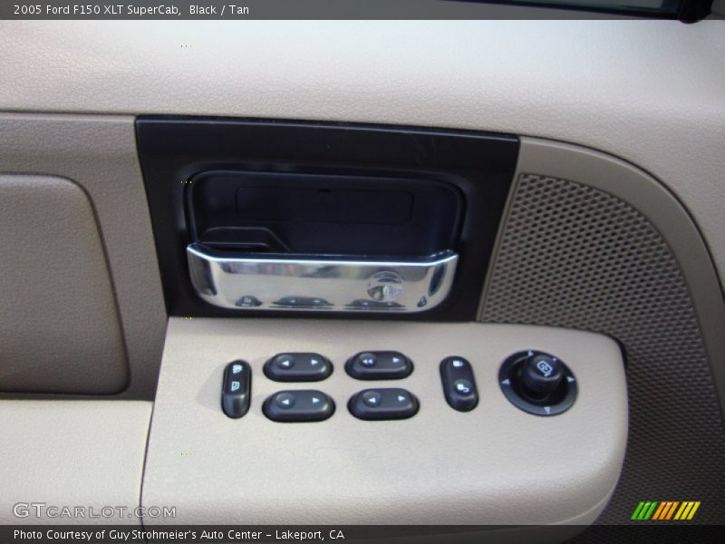 Black / Tan 2005 Ford F150 XLT SuperCab