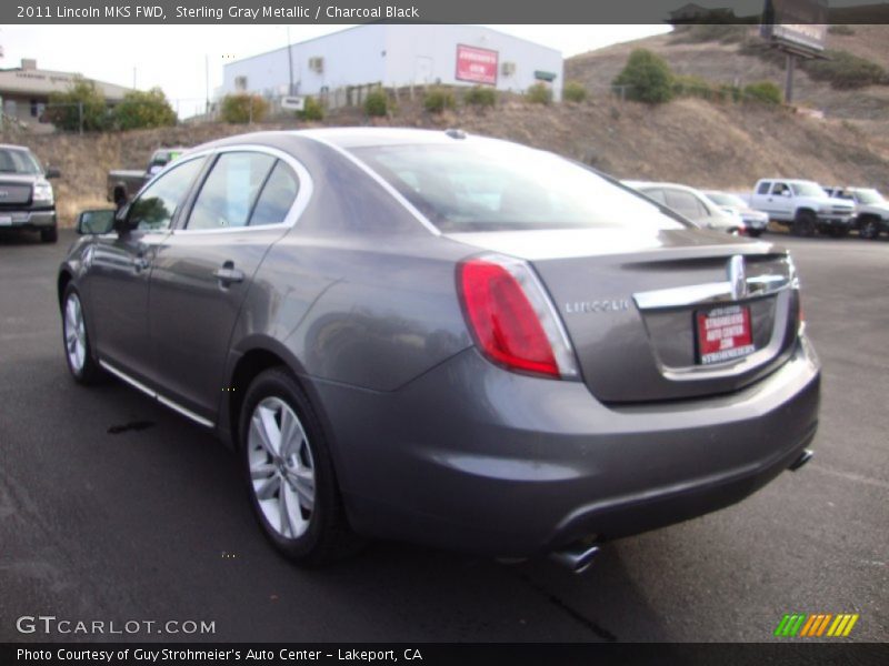 Sterling Gray Metallic / Charcoal Black 2011 Lincoln MKS FWD