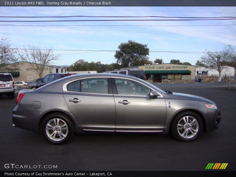 Sterling Gray Metallic / Charcoal Black 2011 Lincoln MKS FWD