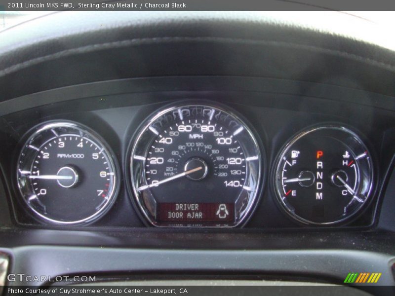 Sterling Gray Metallic / Charcoal Black 2011 Lincoln MKS FWD