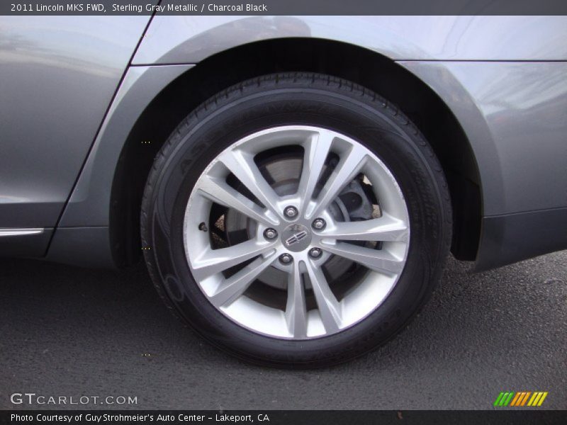 Sterling Gray Metallic / Charcoal Black 2011 Lincoln MKS FWD