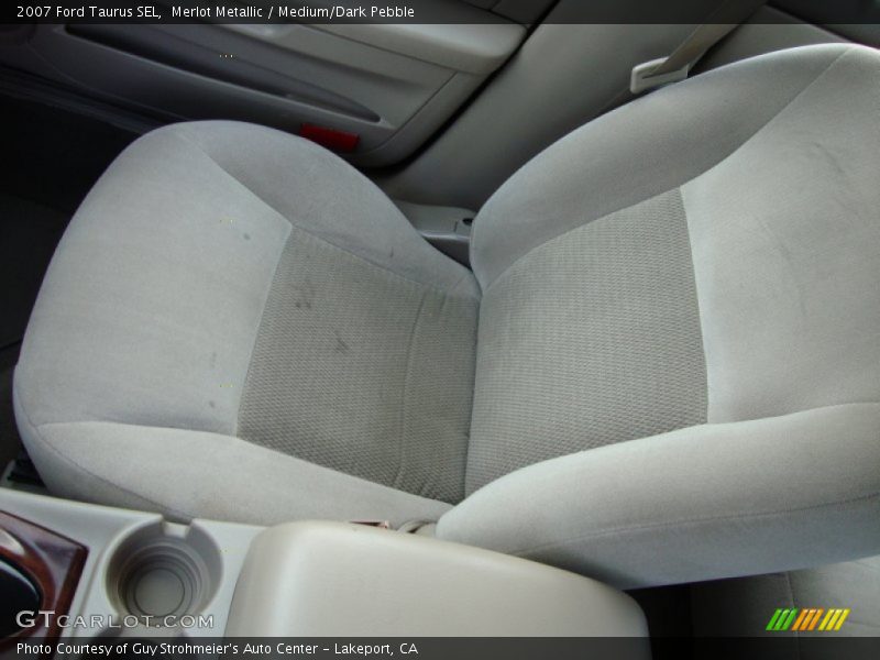 Merlot Metallic / Medium/Dark Pebble 2007 Ford Taurus SEL
