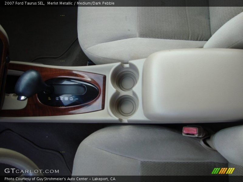 Merlot Metallic / Medium/Dark Pebble 2007 Ford Taurus SEL