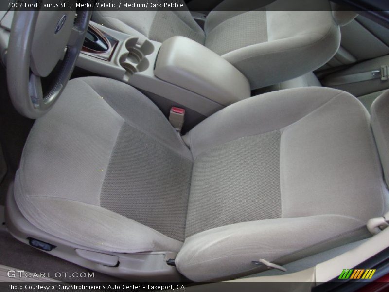 Merlot Metallic / Medium/Dark Pebble 2007 Ford Taurus SEL