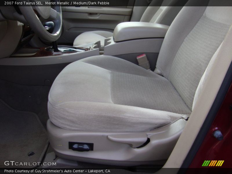 Merlot Metallic / Medium/Dark Pebble 2007 Ford Taurus SEL