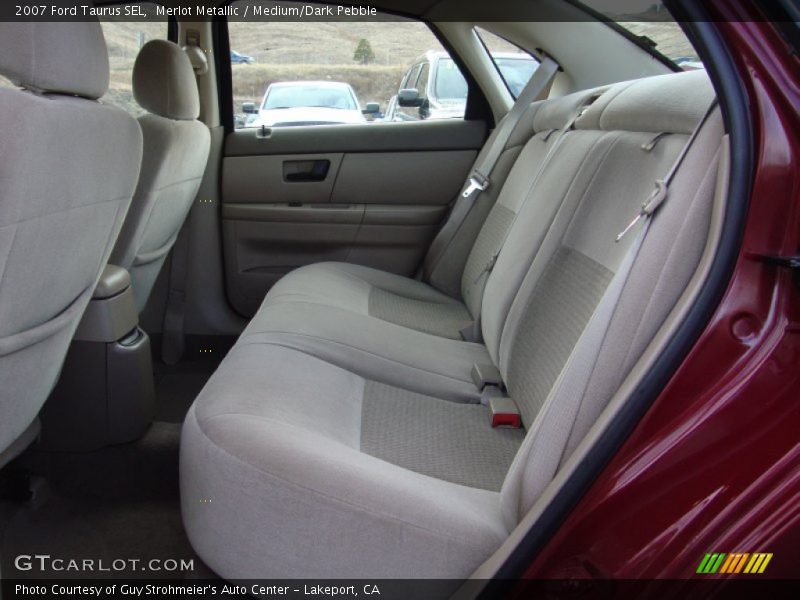 Merlot Metallic / Medium/Dark Pebble 2007 Ford Taurus SEL