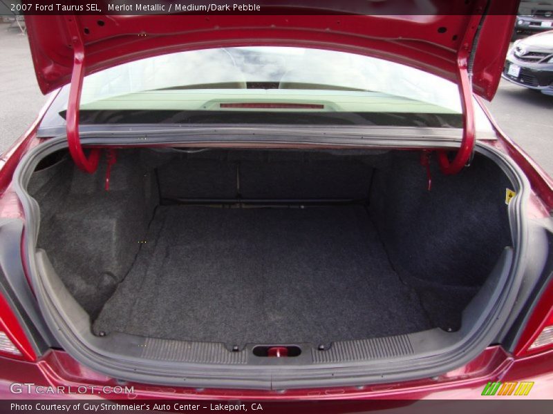 Merlot Metallic / Medium/Dark Pebble 2007 Ford Taurus SEL