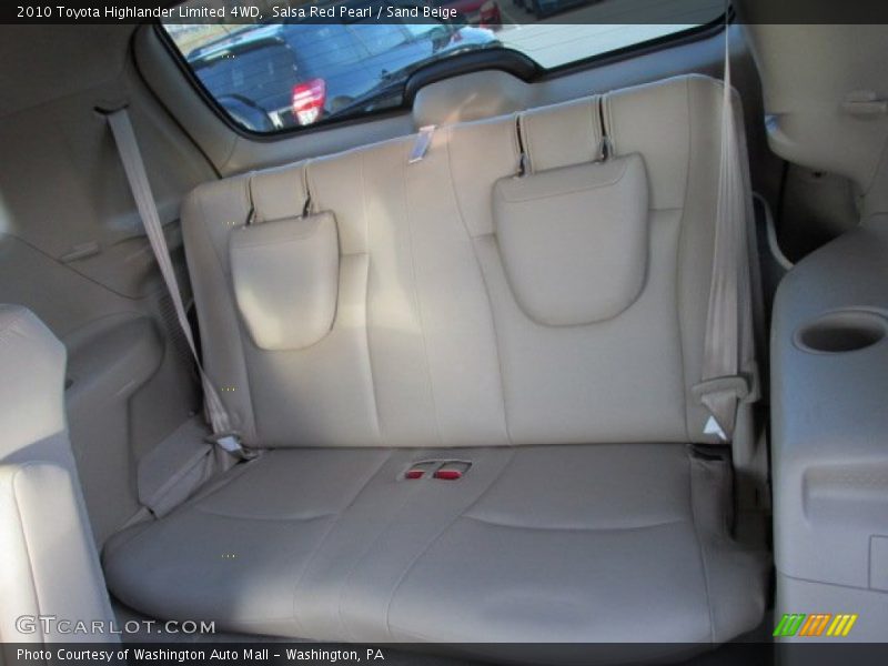 Salsa Red Pearl / Sand Beige 2010 Toyota Highlander Limited 4WD