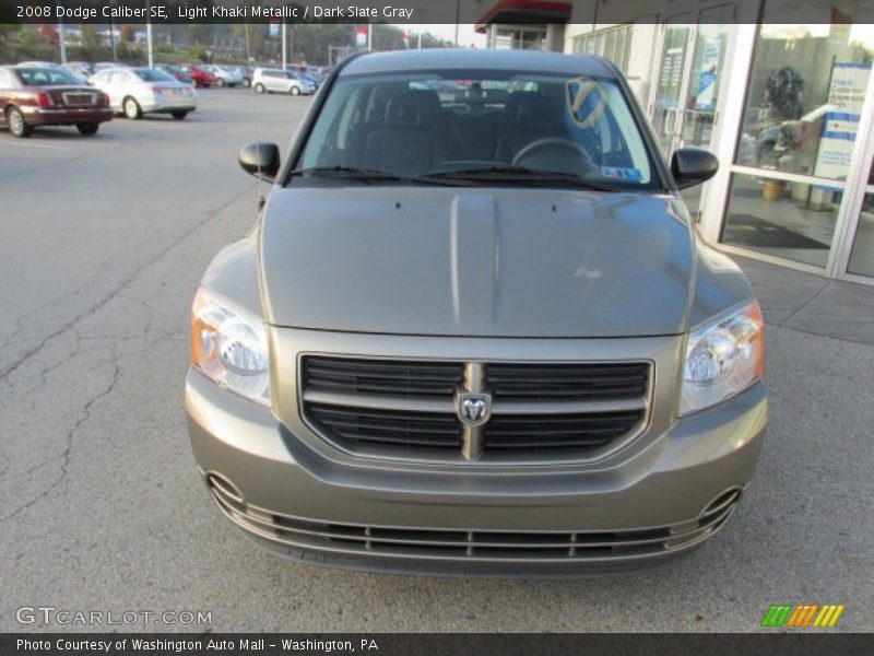 Light Khaki Metallic / Dark Slate Gray 2008 Dodge Caliber SE