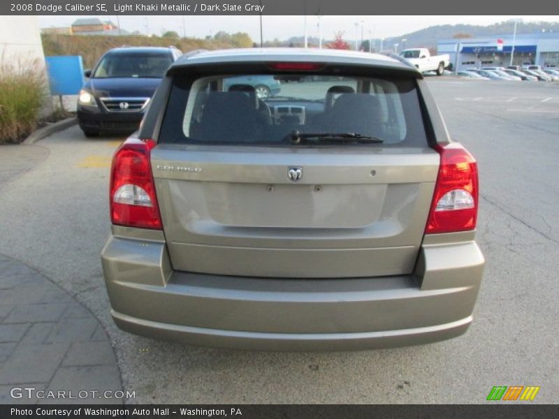 Light Khaki Metallic / Dark Slate Gray 2008 Dodge Caliber SE