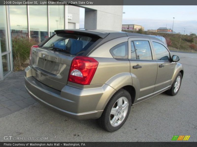 Light Khaki Metallic / Dark Slate Gray 2008 Dodge Caliber SE