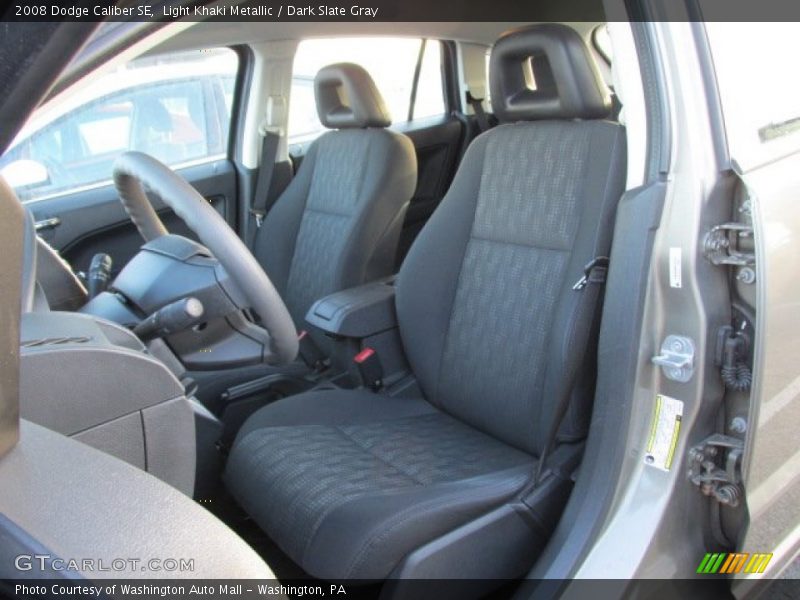 Light Khaki Metallic / Dark Slate Gray 2008 Dodge Caliber SE