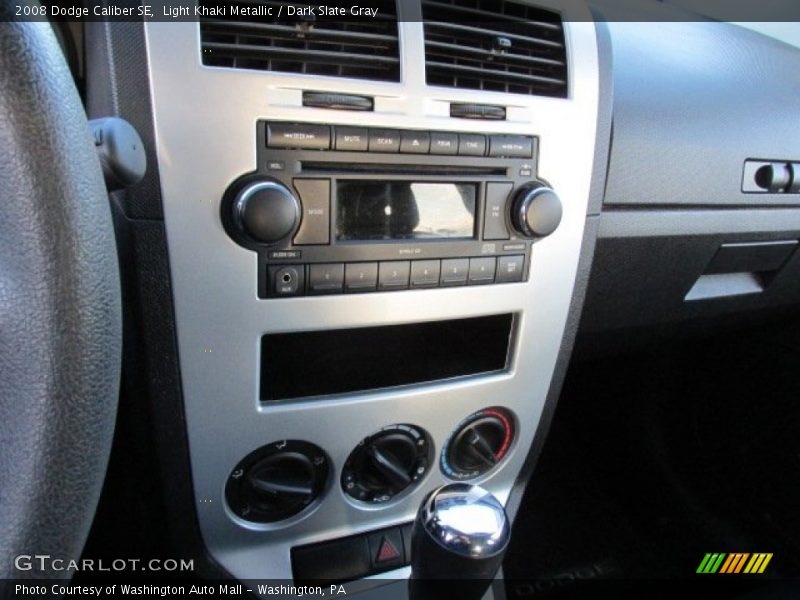 Light Khaki Metallic / Dark Slate Gray 2008 Dodge Caliber SE