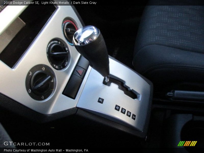 Light Khaki Metallic / Dark Slate Gray 2008 Dodge Caliber SE