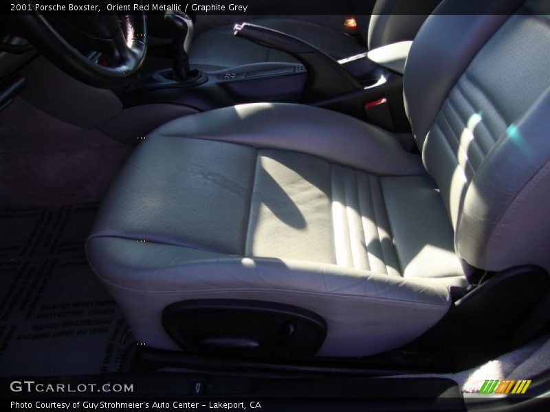 Orient Red Metallic / Graphite Grey 2001 Porsche Boxster