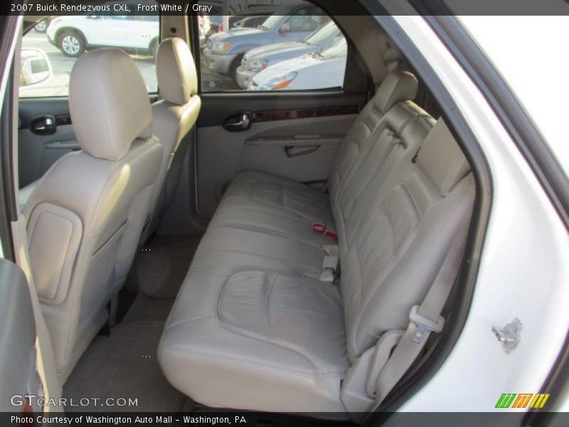 Frost White / Gray 2007 Buick Rendezvous CXL