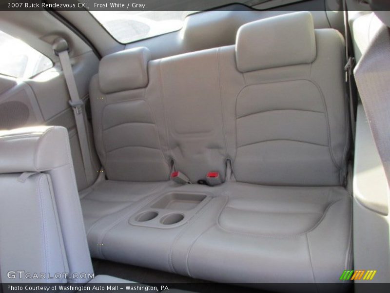 Frost White / Gray 2007 Buick Rendezvous CXL