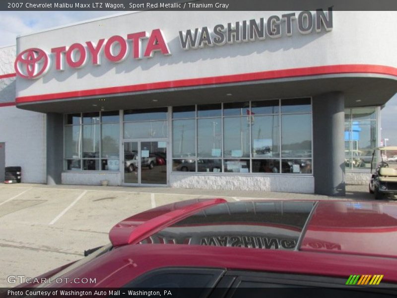 Sport Red Metallic / Titanium Gray 2007 Chevrolet Malibu Maxx LTZ Wagon