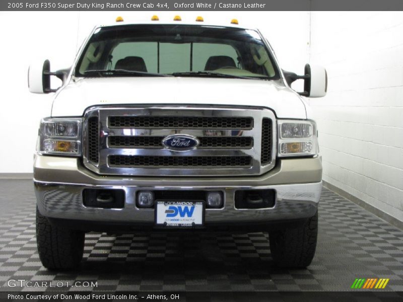 Oxford White / Castano Leather 2005 Ford F350 Super Duty King Ranch Crew Cab 4x4