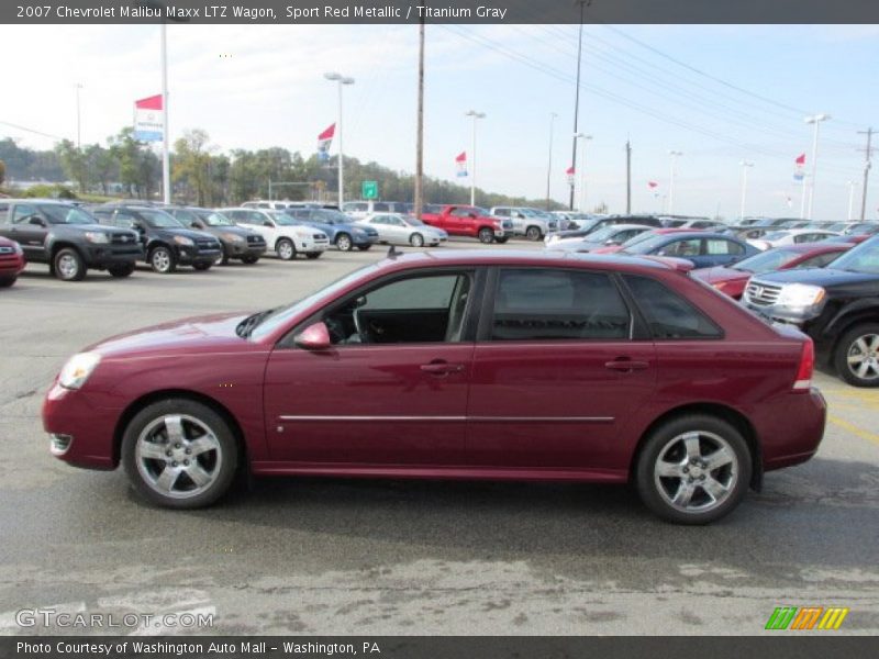 Sport Red Metallic / Titanium Gray 2007 Chevrolet Malibu Maxx LTZ Wagon