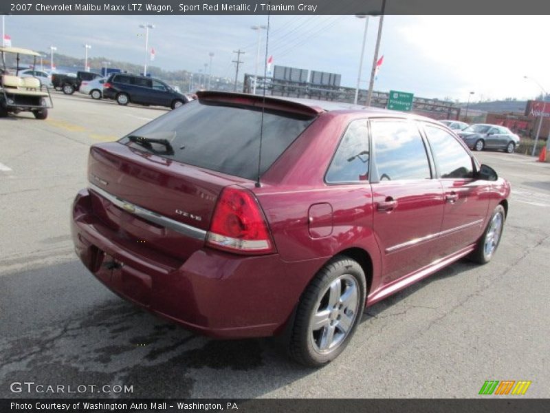 Sport Red Metallic / Titanium Gray 2007 Chevrolet Malibu Maxx LTZ Wagon