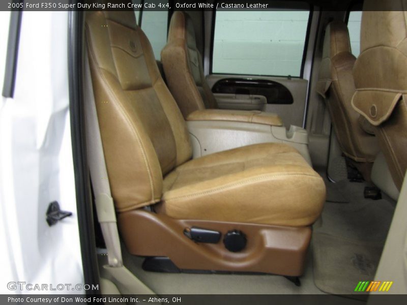 Oxford White / Castano Leather 2005 Ford F350 Super Duty King Ranch Crew Cab 4x4
