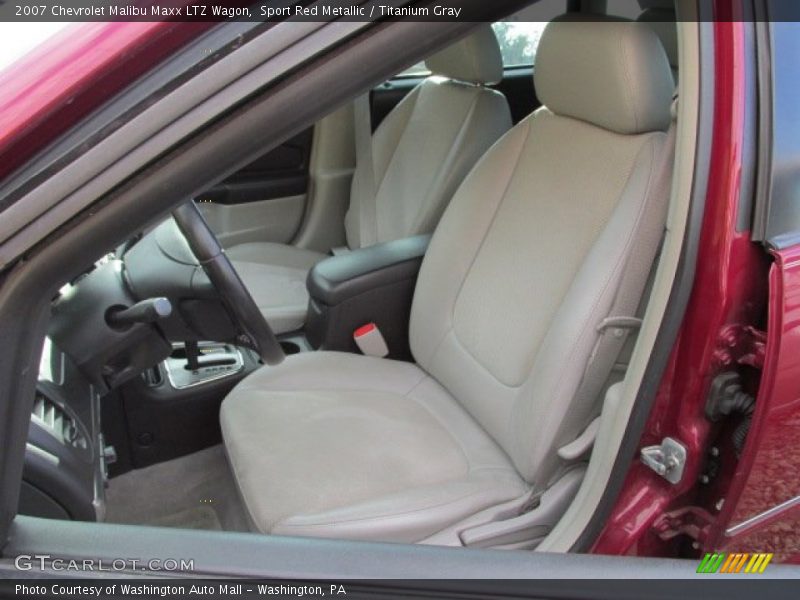 Front Seat of 2007 Malibu Maxx LTZ Wagon