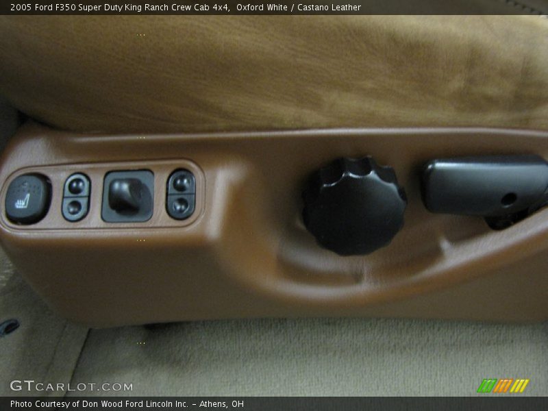 Oxford White / Castano Leather 2005 Ford F350 Super Duty King Ranch Crew Cab 4x4
