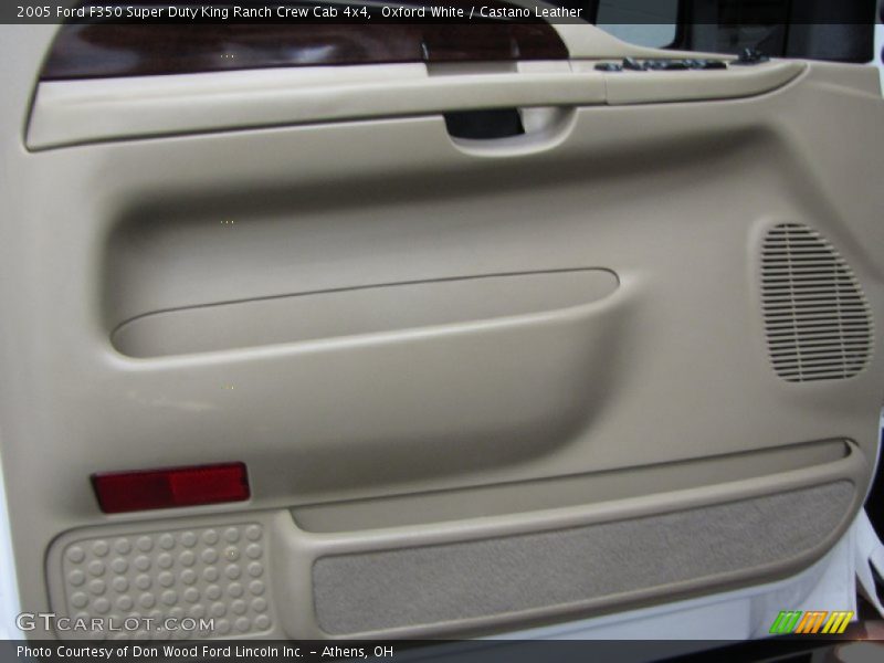 Oxford White / Castano Leather 2005 Ford F350 Super Duty King Ranch Crew Cab 4x4