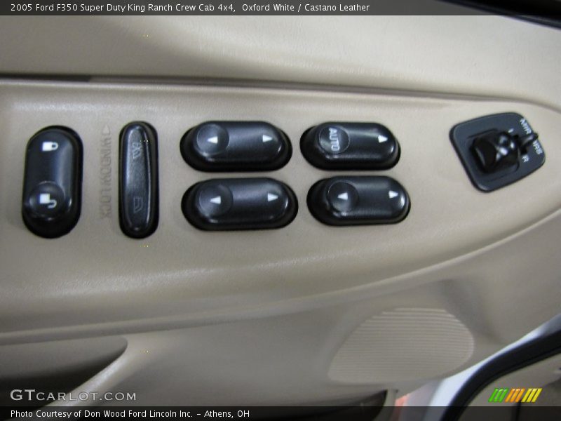 Oxford White / Castano Leather 2005 Ford F350 Super Duty King Ranch Crew Cab 4x4