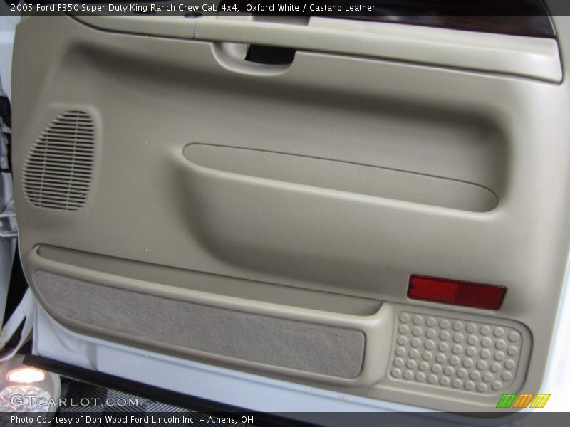 Oxford White / Castano Leather 2005 Ford F350 Super Duty King Ranch Crew Cab 4x4