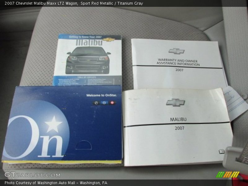 Books/Manuals of 2007 Malibu Maxx LTZ Wagon