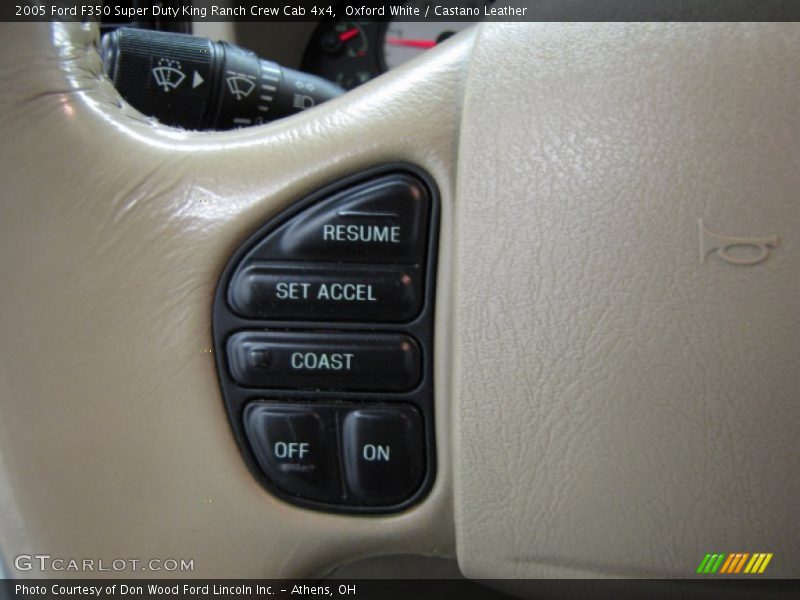 Oxford White / Castano Leather 2005 Ford F350 Super Duty King Ranch Crew Cab 4x4