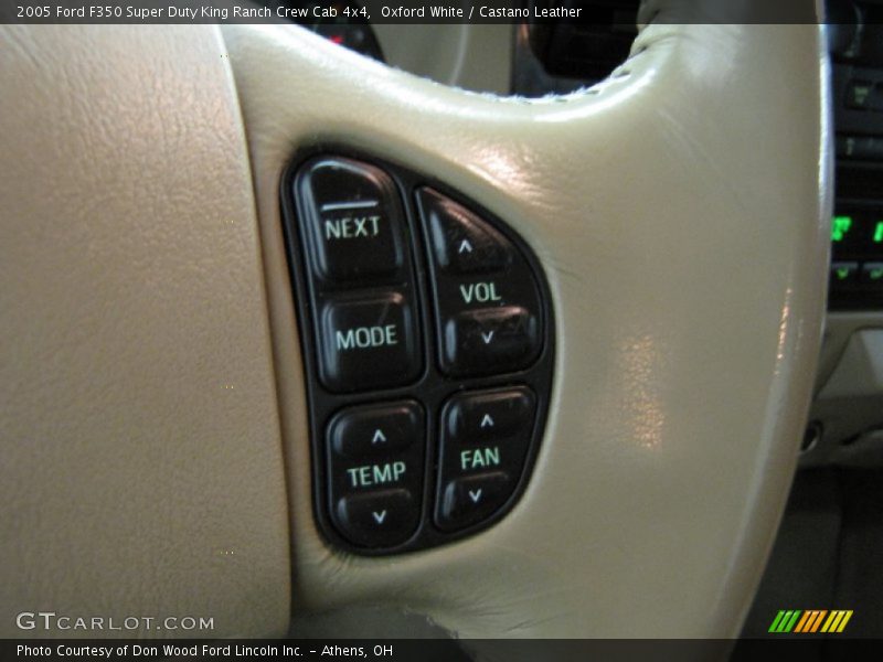 Oxford White / Castano Leather 2005 Ford F350 Super Duty King Ranch Crew Cab 4x4