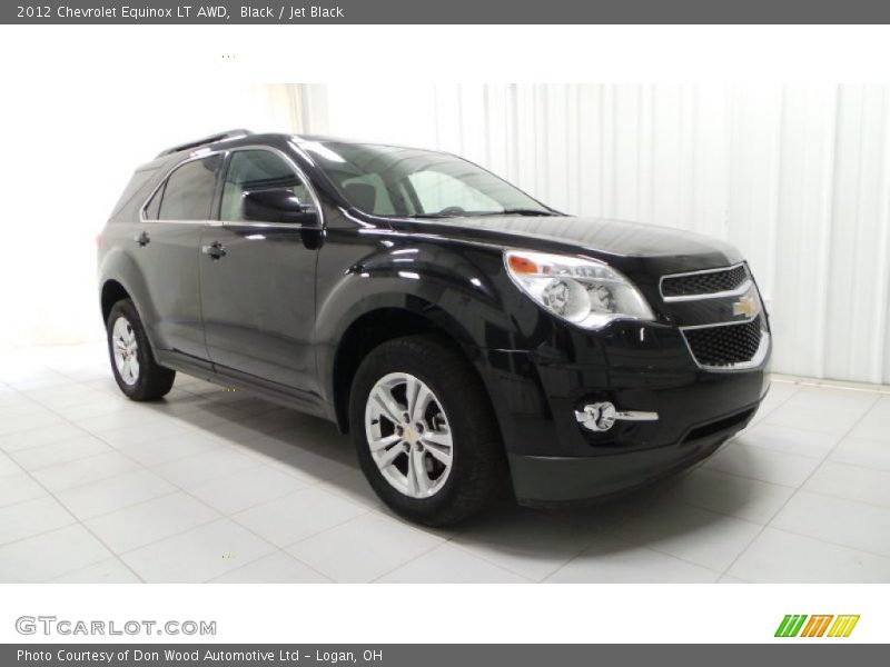 Black / Jet Black 2012 Chevrolet Equinox LT AWD