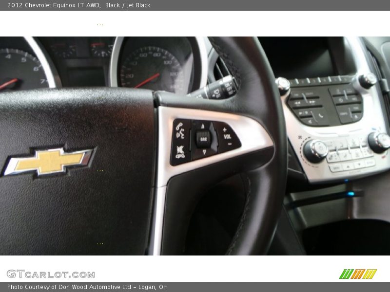 Black / Jet Black 2012 Chevrolet Equinox LT AWD