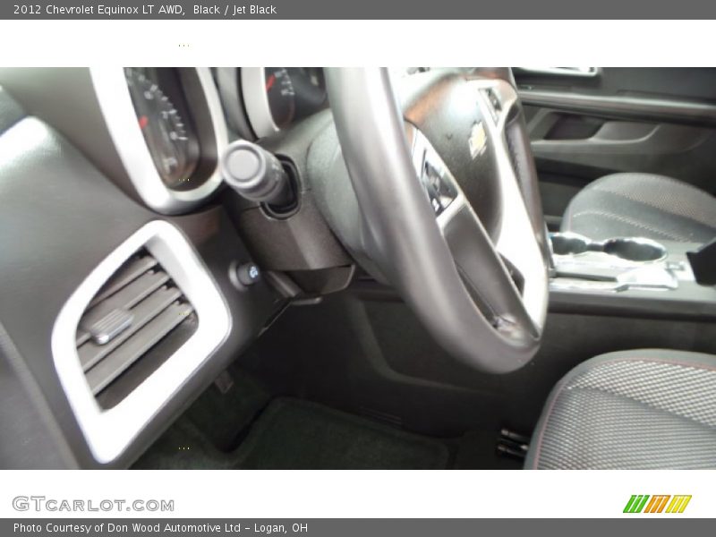 Black / Jet Black 2012 Chevrolet Equinox LT AWD