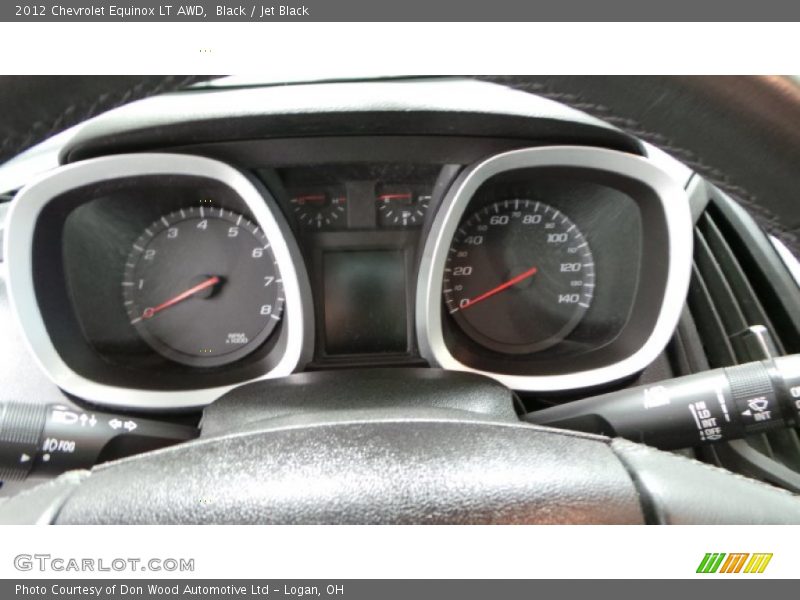 Black / Jet Black 2012 Chevrolet Equinox LT AWD